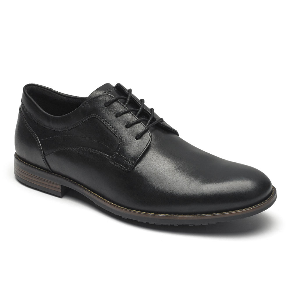 Rockport Oxfords Herr Svarta - Dustyn Plain Toe - PJASE8539